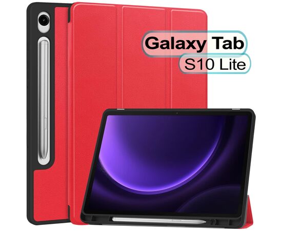 Чехол для планшета BeCover Flexible TPU Mate Samsung Galaxy Tab S10 Lite SM-X400/406 10.9" Red (713830) Чехол для планшета BeCover Flexible TPU Mate Samsung Galaxy Tab S10 Lite SM-X400/406 10.9" Red (713830)