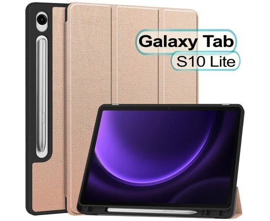 Чехол для планшета BeCover Flexible TPU Mate Samsung Galaxy Tab S10 Lite SM-X400/406 10.9" Rose Gold (713831) Чехол для планшета BeCover Flexible TPU Mate Samsung Galaxy Tab S10 Lite SM-X400/406 10.9" Rose Gold (713831)