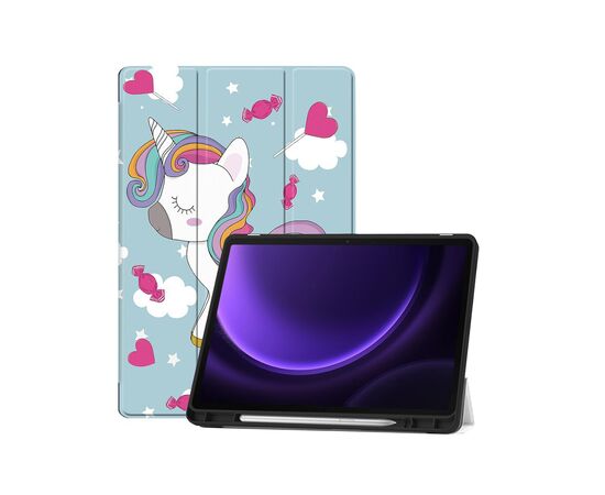 Чехол для планшета BeCover Flexible TPU Mate Samsung Galaxy Tab S10 Lite SM-X400/406 10.9" Unicorn (713835), изображение 8 Чехол для планшета BeCover Flexible TPU Mate Samsung Galaxy Tab S10 Lite SM-X400/406 10.9" Unicorn (713835), изображение 8