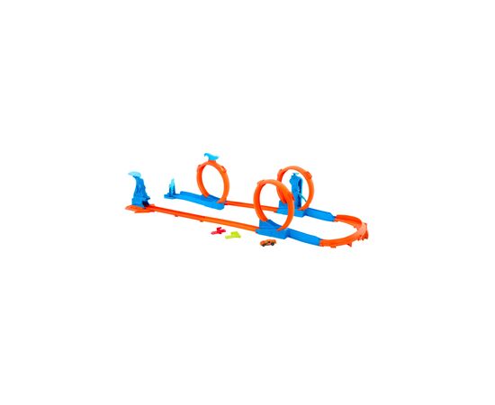 Автотрек Hot Wheels Track creator Тройная петля (JDW39) Автотрек Hot Wheels Track creator Тройная петля (JDW39)