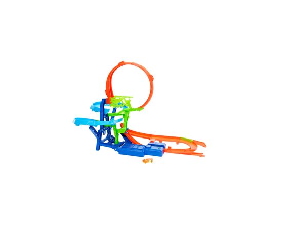 Автотрек Hot Wheels Stunt tracks Невероятные воздушные столкновения (JFD12), изображение 2 Автотрек Hot Wheels Stunt tracks Невероятные воздушные столкновения (JFD12), изображение 2