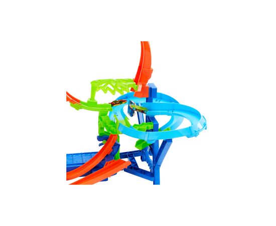 Автотрек Hot Wheels Stunt tracks Невероятные воздушные столкновения (JFD12), изображение 3 Автотрек Hot Wheels Stunt tracks Невероятные воздушные столкновения (JFD12), изображение 3