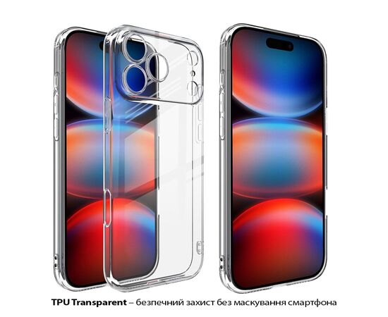 Чехол для мобильного телефона BeCover Apple iPhone 17 Pro Max Transparent (713763), изображение 2