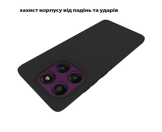 Чехол для мобильного телефона BeCover Motorola Edge 60 Pro Black (713774), изображение 3
