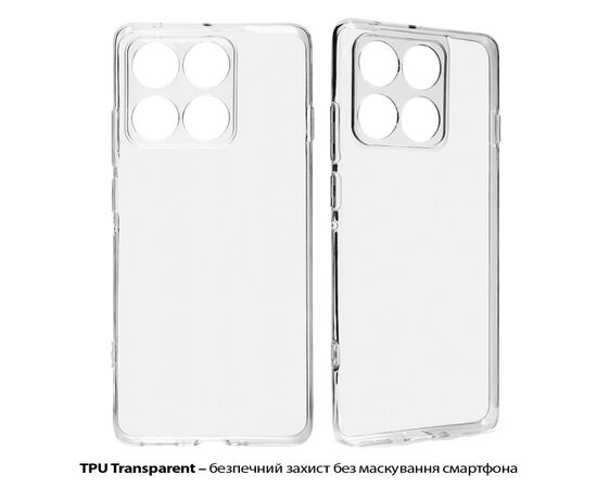 Чехол для мобильного телефона BeCover Motorola Edge 60 Pro Transparent (713775), изображение 2