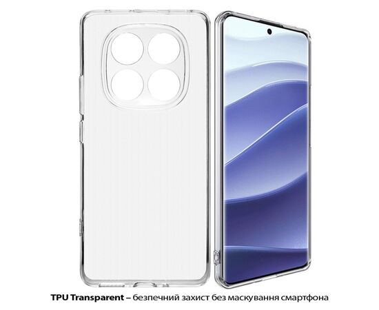 Чехол для мобильного телефона BeCover Poco X7 Transparent (713778), изображение 2