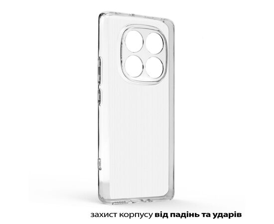 Чехол для мобильного телефона BeCover Poco X7 Transparent (713778), изображение 3