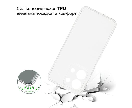 Чехол для мобильного телефона BeCover Xiaomi Redmi 15С Transparent (713785), изображение 3