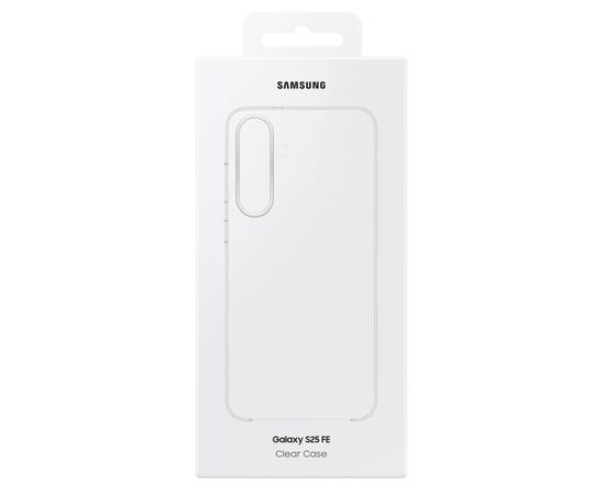 Чехол для мобильного телефона Samsung Galaxy S25 FE (S731) Clear Case Transparent (EF-QS731CTEGWW), изображение 9 Чехол для мобильного телефона Samsung Galaxy S25 FE (S731) Clear Case Transparent (EF-QS731CTEGWW), изображение 9