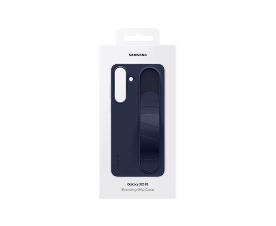 Чехол для мобильного телефона Samsung Galaxy S25 FE (S731) Standing Grip Case Dark Blue (EF-GS731CNEGWW), изображение 6 Чехол для мобильного телефона Samsung Galaxy S25 FE (S731) Standing Grip Case Dark Blue (EF-GS731CNEGWW), изображение 6