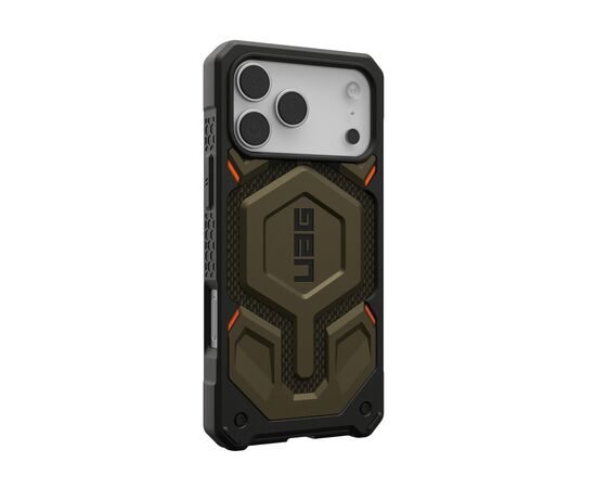 Чехол для мобильного телефона UAG iPhone 17 Pro Max Monarch Pro MagSafe Kevlar Element Green (11451411397B), изображение 4
