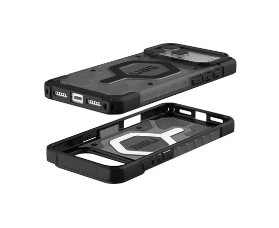 Чохол до мобільного телефона UAG iPhone 17 Pro Max Pathfinder Clear MagSafe Ash/Black (114552113140), зображення 7