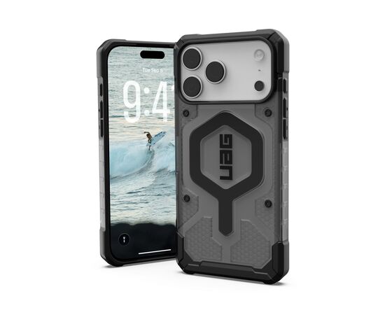 Чохол до мобільного телефона UAG iPhone 17 Pro Max Pathfinder Clear MagSafe Ash/Black (114552113140), зображення 8