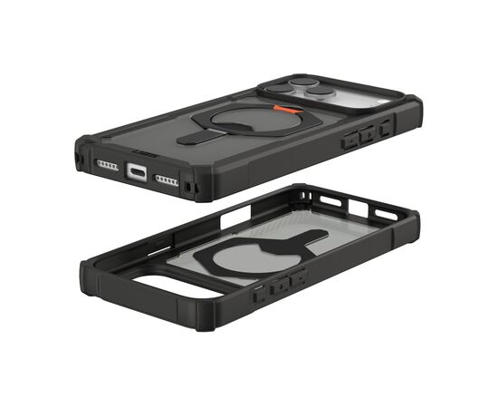 Чохол до мобільного телефона UAG iPhone 17 Pro Max Plasma XTE MagSafe Black/Pop Orange (114528114097), зображення 11
