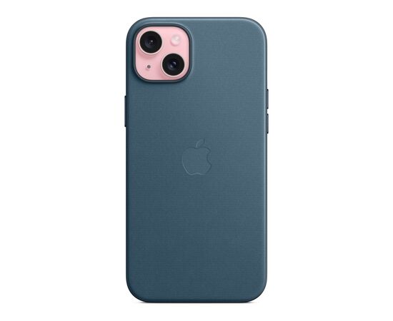 Чехол для мобильного телефона Apple iPhone 15 Plus FineWoven Case with MagSafe Pacific Blue (MT4D3ZM/A), изображение 2 Чехол для мобильного телефона Apple iPhone 15 Plus FineWoven Case with MagSafe Pacific Blue (MT4D3ZM/A), изображение 2