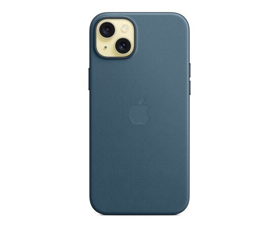Чехол для мобильного телефона Apple iPhone 15 Plus FineWoven Case with MagSafe Pacific Blue (MT4D3ZM/A), изображение 3 Чехол для мобильного телефона Apple iPhone 15 Plus FineWoven Case with MagSafe Pacific Blue (MT4D3ZM/A), изображение 3