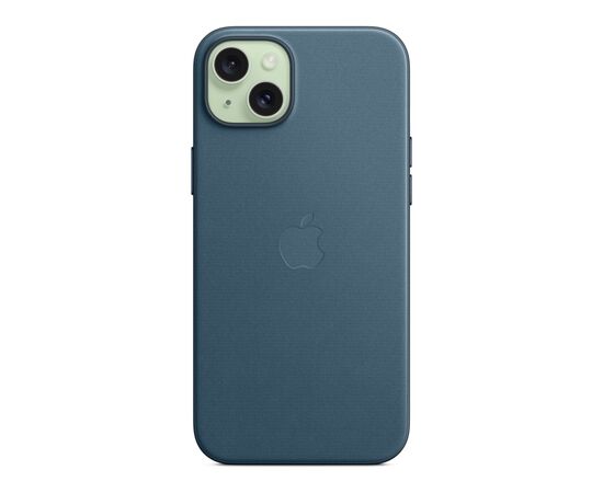 Чехол для мобильного телефона Apple iPhone 15 Plus FineWoven Case with MagSafe Pacific Blue (MT4D3ZM/A), изображение 4 Чехол для мобильного телефона Apple iPhone 15 Plus FineWoven Case with MagSafe Pacific Blue (MT4D3ZM/A), изображение 4