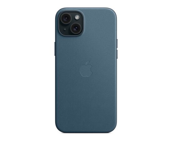 Чехол для мобильного телефона Apple iPhone 15 Plus FineWoven Case with MagSafe Pacific Blue (MT4D3ZM/A), изображение 5 Чехол для мобильного телефона Apple iPhone 15 Plus FineWoven Case with MagSafe Pacific Blue (MT4D3ZM/A), изображение 5