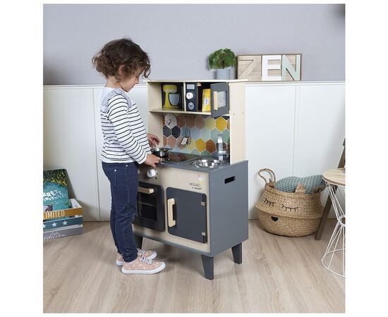 Игровой набор Janod Кухня Mozaіс (J06609), изображение 2 Игровой набор Janod Кухня Mozaіс (J06609), изображение 2
