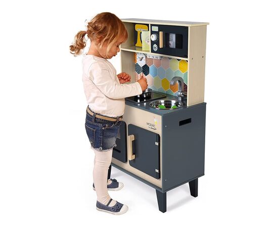 Игровой набор Janod Кухня Mozaіс (J06609), изображение 7 Игровой набор Janod Кухня Mozaіс (J06609), изображение 7