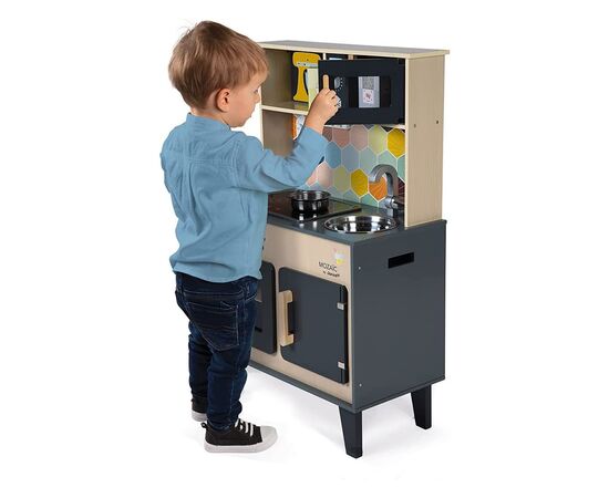 Игровой набор Janod Кухня Mozaіс (J06609), изображение 8 Игровой набор Janod Кухня Mozaіс (J06609), изображение 8