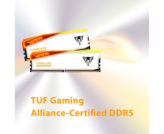 Модуль памяти для компьютера DDR5 32GB (2x16GB) 6600 MHz Viper Elite 5 RGB Patriot (PVER532G66C34KT), изображение 7 Модуль памяти для компьютера DDR5 32GB (2x16GB) 6600 MHz Viper Elite 5 RGB Patriot (PVER532G66C34KT), изображение 7