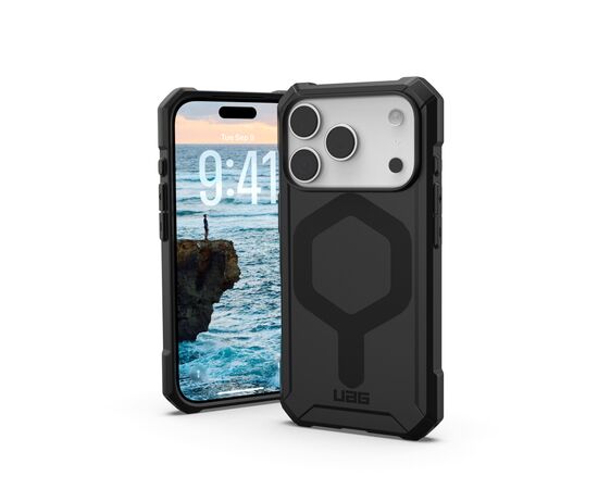 Чохол до мобільного телефона UAG iPhone 17 Pro Essential Armor MagSafe Black (114540114040), зображення 2