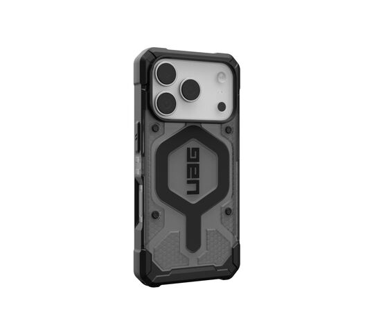 Чехол для мобильного телефона UAG iPhone 17 Pro Pathfinder Clear MagSafe Ash/Black (114551113140), изображение 2