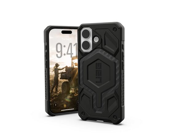 Чохол до мобільного телефона UAG iPhone 17 Monarch Pro MagSafe Carbon Fiber (114516114242), зображення 3