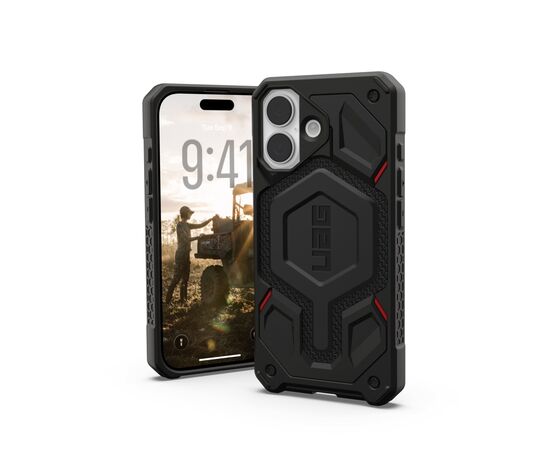 Чохол до мобільного телефона UAG iPhone 17 Monarch Pro MagSafe Kevlar Black (114516113940), зображення 8