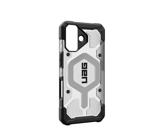 Чехол для мобильного телефона UAG iPhone 17 Pathfinder Clear MagSafe Ice/Silver (114553114333), изображение 12