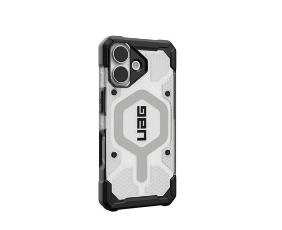 Чехол для мобильного телефона UAG iPhone 17 Pathfinder Clear MagSafe Ice/Silver (114553114333), изображение 2