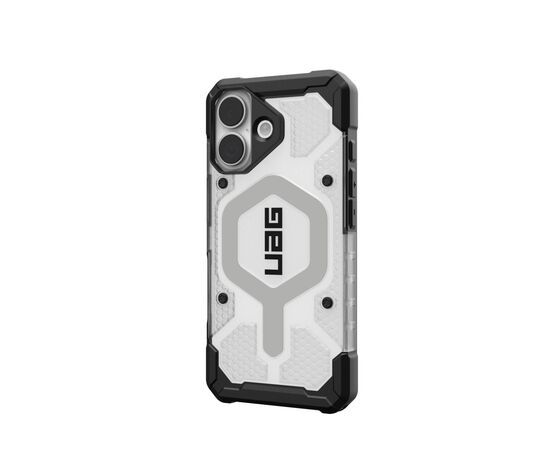 Чехол для мобильного телефона UAG iPhone 17 Pathfinder Clear MagSafe Ice/Silver (114553114333), изображение 3