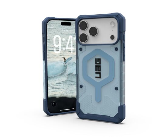 Чехол для мобильного телефона UAG iPhone 17 Pro Max Pathfinder Clear MagSafe Bundle Blues Lanyard (1145521BV03), изображение 10