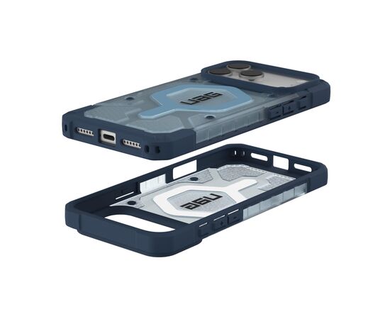 Чехол для мобильного телефона UAG iPhone 17 Pro Max Pathfinder Clear MagSafe Bundle Blues Lanyard (1145521BV03), изображение 9