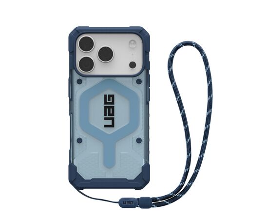 Чохол до мобільного телефона UAG iPhone 17 Pro Pathfinder Clear MagSafe Bundle Blues Lanyard (1145511BV03)