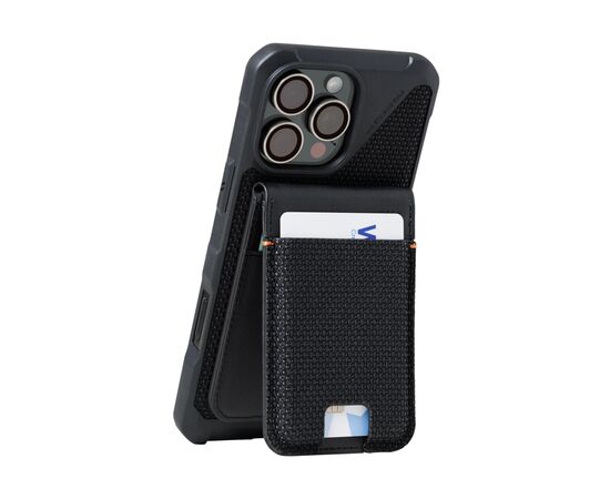 Чохол до мобільного телефона UAG Magnetic with Stand Metropolis Wallet Kevlar Black (964445113940), зображення 7
