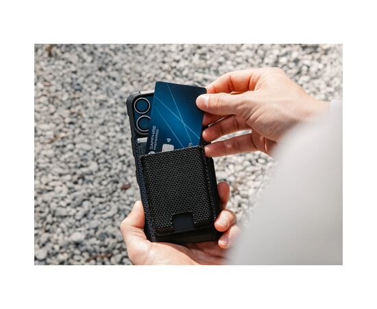 Чохол до мобільного телефона UAG Magnetic with Stand Metropolis Wallet Kevlar Black (964445113940), зображення 9