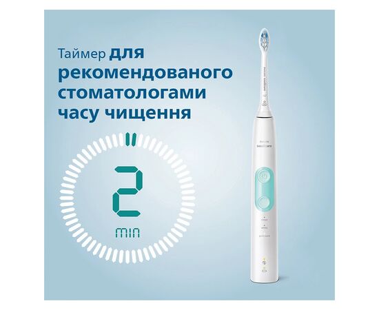 Электрическая зубная щетка Philips HX6857/28, изображение 5 Электрическая зубная щетка Philips HX6857/28, изображение 5