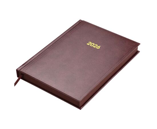 Тижневик Buromax датований 2026 BASE (Miradur) A5 бордовий (BM.2108-13), зображення 2 Тижневик Buromax датований 2026 BASE (Miradur) A5 бордовий (BM.2108-13), зображення 2