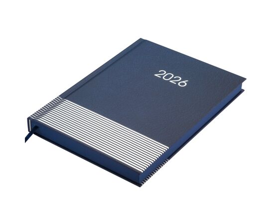 Еженедельник Buromax датированный 2026 PARALLEL A5 синий (BM.2107-02), изображение 2