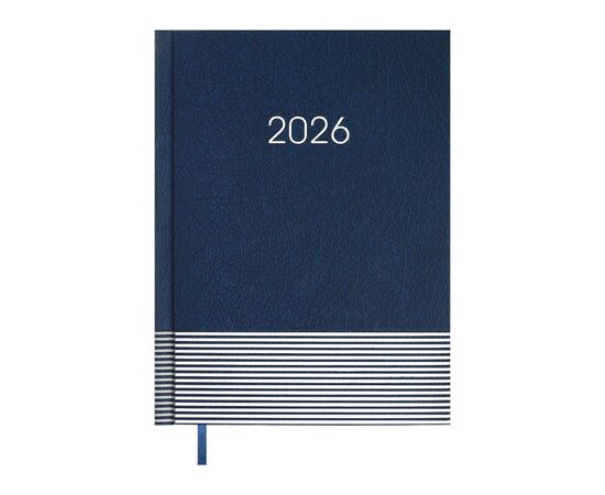 Еженедельник Buromax датированный 2026 PARALLEL A5 синий (BM.2107-02)