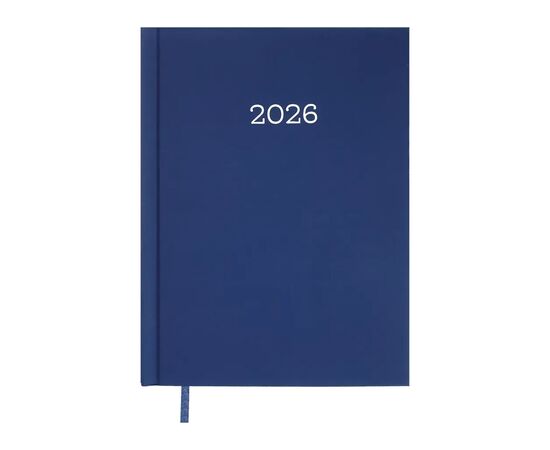 Еженедельник Buromax датированный 2026 MONOCHROME A5 синий (BM.2160-02)