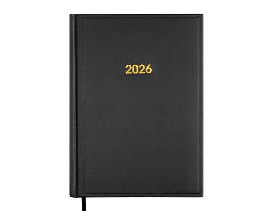Тижневик Buromax датований 2026 BASE А5 чорний (BM.2108-01) Тижневик Buromax датований 2026 BASE А5 чорний (BM.2108-01)