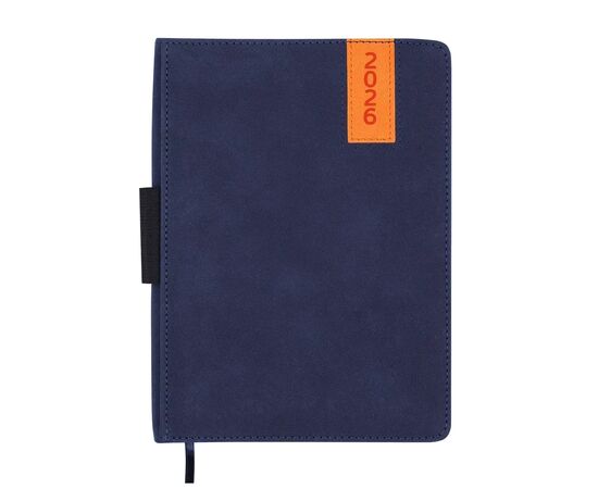 Еженедельник Buromax датированный 2026 ENIGMA, А5 синий (BM.2115-02) Еженедельник Buromax датированный 2026 ENIGMA, А5 синий (BM.2115-02)