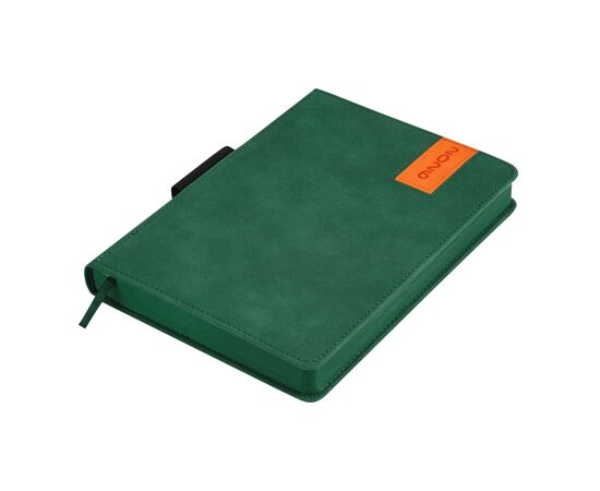 Еженедельник Buromax датированный 2026 ENIGMA, А5 зеленый (BM.2115-04), изображение 2 Еженедельник Buromax датированный 2026 ENIGMA, А5 зеленый (BM.2115-04), изображение 2