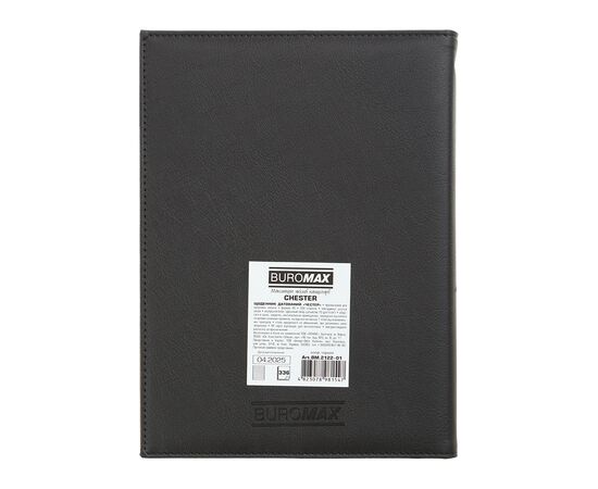 Еженедельник Buromax датированный 2026 CHESTER, А5 черный (BM.2122-01), изображение 2 Еженедельник Buromax датированный 2026 CHESTER, А5 черный (BM.2122-01), изображение 2