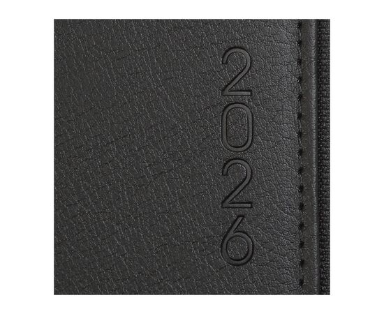Еженедельник Buromax датированный 2026 CHESTER, А5 черный (BM.2122-01), изображение 4 Еженедельник Buromax датированный 2026 CHESTER, А5 черный (BM.2122-01), изображение 4