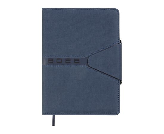 Еженедельник Buromax датированный 2026 NAVIGATOR, А5 синий (BM.2124-02) Еженедельник Buromax датированный 2026 NAVIGATOR, А5 синий (BM.2124-02)