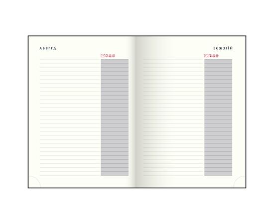 Еженедельник Buromax датированный 2026 STEEL, А5 голубой (BM.2127-30), изображение 3 Еженедельник Buromax датированный 2026 STEEL, А5 голубой (BM.2127-30), изображение 3